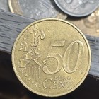 France 1999 50 Centimes (50 C) RF Aluminum-Bronze Coin KM#1284 RB 0.92 — photo 5