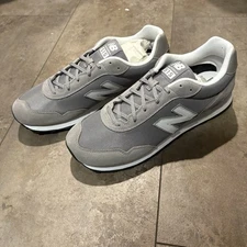 MEN'S NEW BALANCE 515 RETRO RUNNING SHOES GRAY SIZE 13 WITH BOX