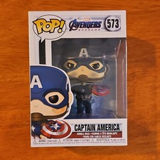 Funko Pop! Marvel Avengers Endgame Captain America #573 Bobblehead Vinyl Figure