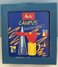 Melitta Campus Schwarz Kaffeefilter  Retro 90...