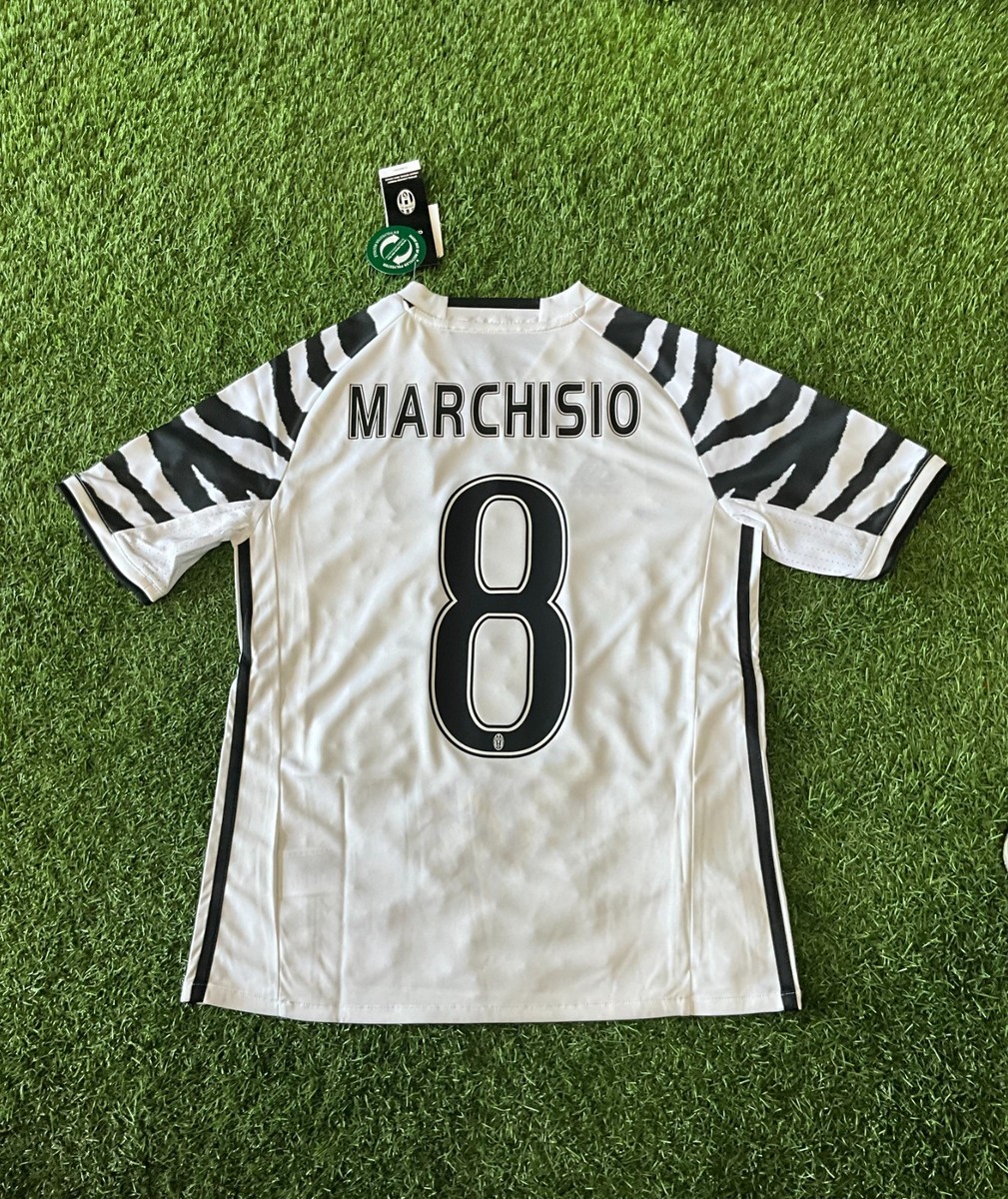 16/17 ユベントス　マルキジオ　3rdオフィシャルユニフォーム adidas Juventus Youth 3rd Jersey 16/17 Legend Marchisio #8 - White