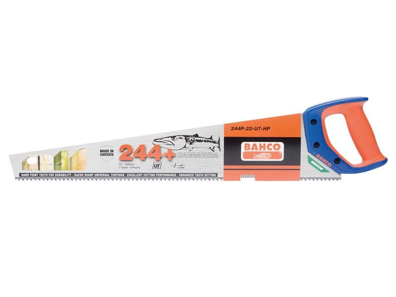 B&Q - 244+ Barracuda Saw 20In 7Tpi Handsaw 500mm Bah24420Pn 244P-20-U7-Hp - Image 3