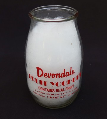 Alter Topf Joghurt Joghurt Frucht Devondale 6