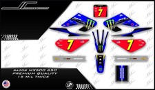 Razor MX500 MX650 graphics kit decals THICK AND HIGH GLOSS .....
