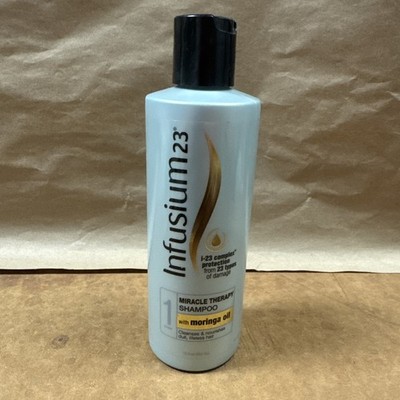 Infusium 23 Miracle Therapy Shampoo Step 1 with Moringa Oil 12 Fl Oz