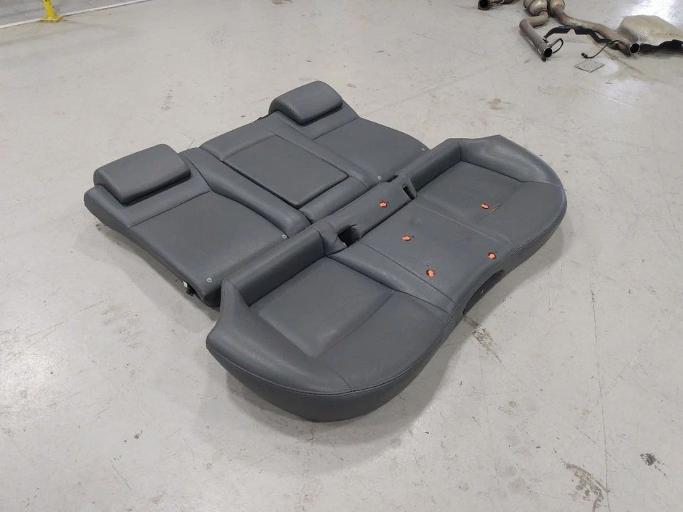 Saab 9-3 SEDAN Set Of Complete Leather Rear Seat Gray Fits 2003-2011 03 04 05 06 Foto 3 de 4