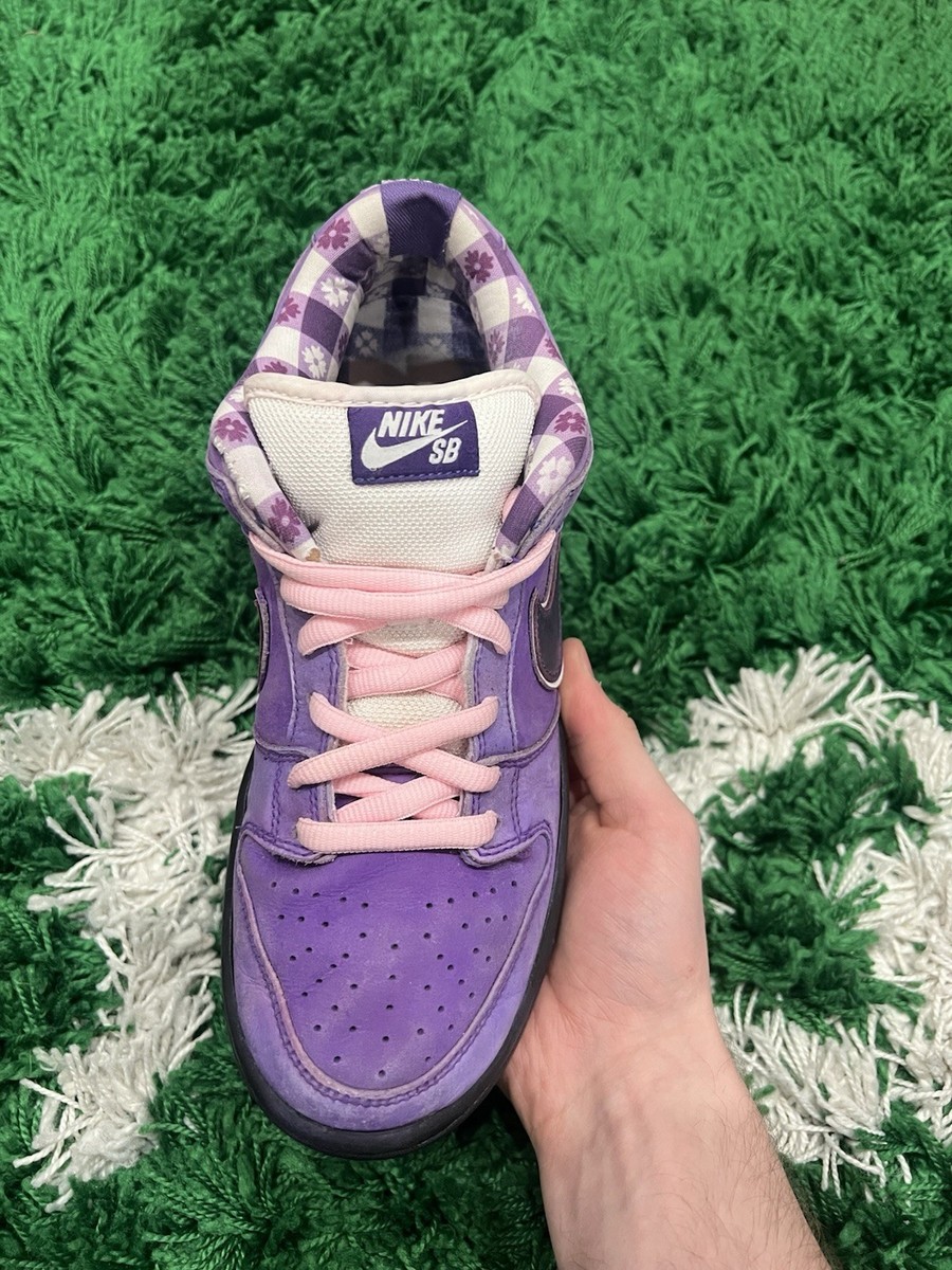 Nike SB Dunk Low Concepts Purple Lobster Size 8.5 Used | eBay
