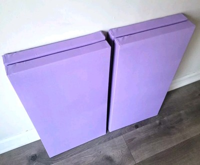 4 Sound Absorbing Acoustic Wall Panels in Lavender - SET of 4