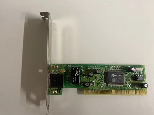 GTS FC-515LS PCI Ethernet network card with Davicom DM9102AF chipset - TESTED