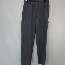 Figs Livingston Basic Scrub Pants Women's Medium Gray Technical Collection T2001