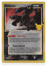 Umbreon Star Holo Classic Collection Celebrations: Classic Collection 17/17 NM on eBay