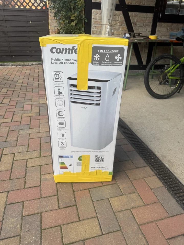Comfee Mobiles Klimagerät MPPH-08CRN7, 8000 BTU, 2,3kW - Bild 2 von 4