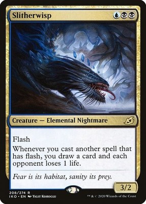 Slitherwisp NonFoil Ikoria: Lair of Behemoths 208 NM MTG