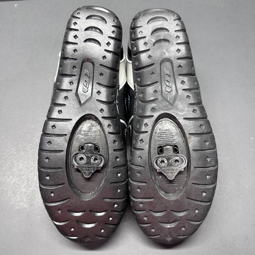 Garneau Multi Ergo Grip Cycling Shoes Women's Size 40 US Sz 7 Black Silver EUC - Picture 2 of 5