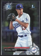 2017 Bowman Chrome #BCP190 Mitchell White Prospects
