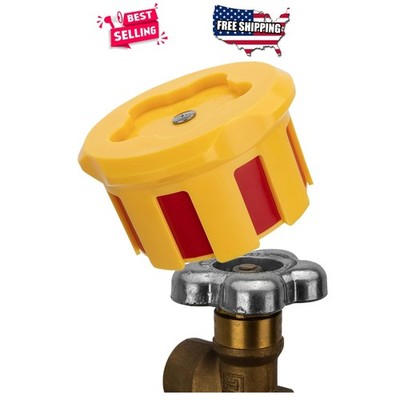 Gas Cylinder Valve Indicator for 5 Star Hand Wheel Easy Twist Red Yellow On Off