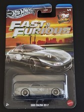 Hot Wheels 2026 '95 Mazda RX-7 Silver Series Fast And Furious 25 Years Silver