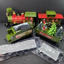 Ruz The Grinch Holiday Express Train Set Used Loose No Box READ