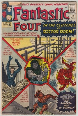 Marvel - FANTASTIC FOUR (1961-96; 2003-12) #17 - Grade 4.0 - Comic Book