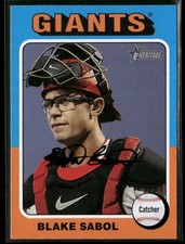 2024 Topps Heritage - Blake Sabol #366 - Giants