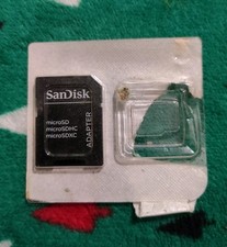SANDISC microSD microSDHC microSDXC Adapter NEW  TRANSFER DATA PHOTOS ETC 