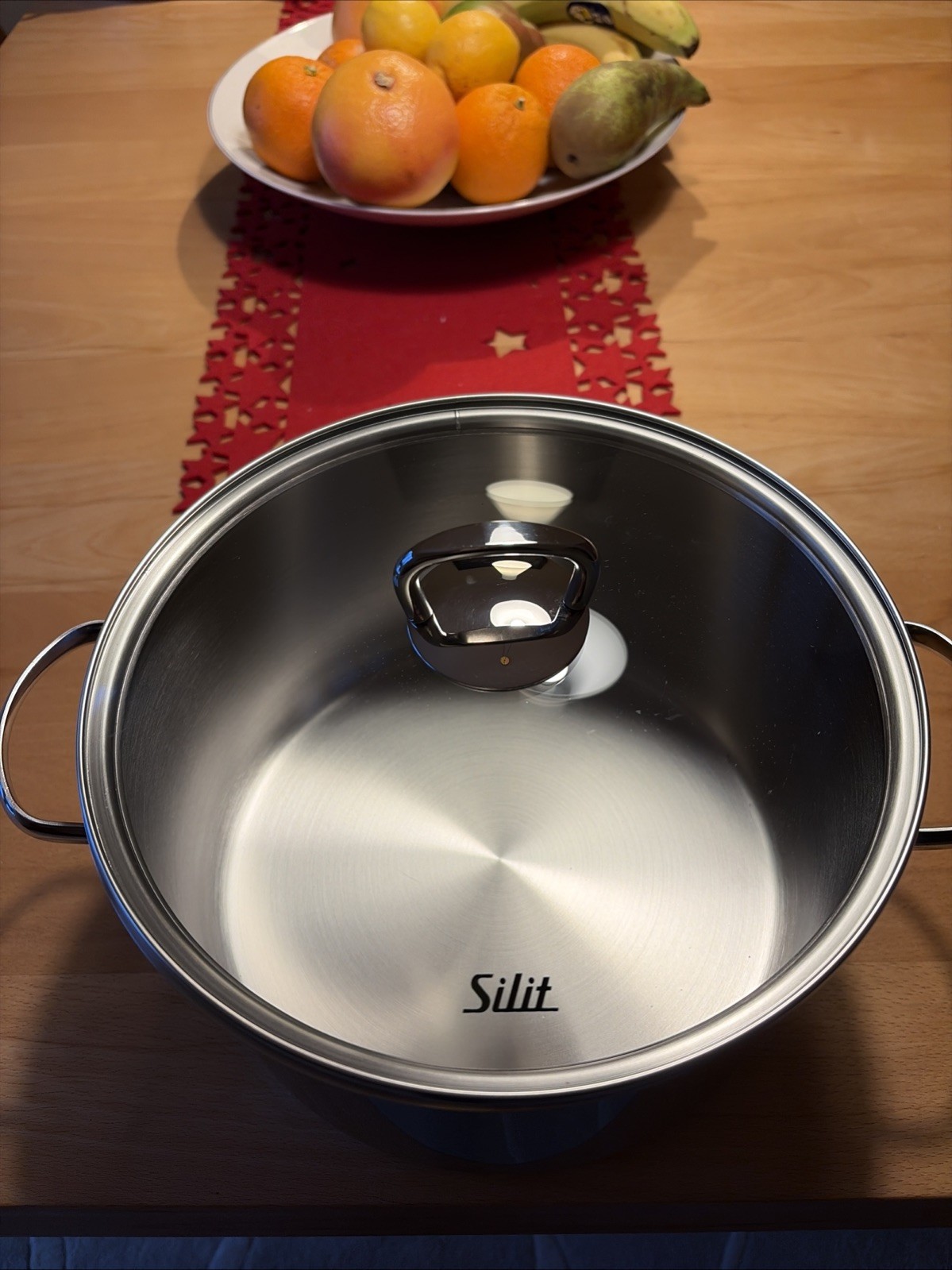 WMF Toskana Fleischtopf mit Deckel Ø 24 cm/ 5,70 L Edelstahl Kochtopf Induktion