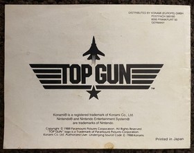 Top Gun f&uuml;r NES PAL-B CIB