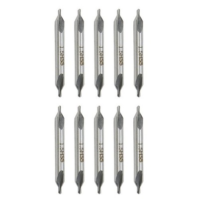 Rannb Center Bits Drill 1.5mm Tip Diameter HSS Center Spotting Drill Bit Coun...
