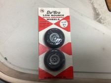 Du-Bro Low Bounce Shock Absorbing Wheels 2 1/4 Diameter New