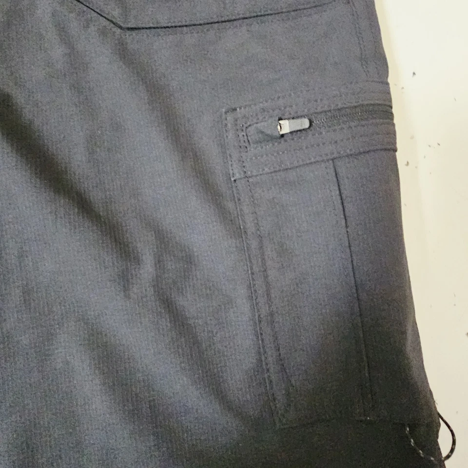 Pantalones Cortos Kuhl Horizon Enrollables Negros Para Mujer Talla 8 Aire Libre Senderismo Rendimiento  Foto 4 de 4