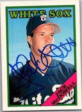 1988 -Jack McDowell- Topps Traded Autograph/Signed/Auto Baseball Card #68T