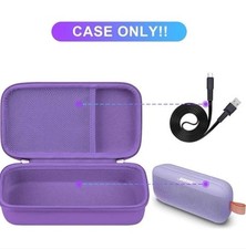 BOVKE Hard Travel Speaker Case for Bose SoundLink II 2nd Gen: Purple NEW