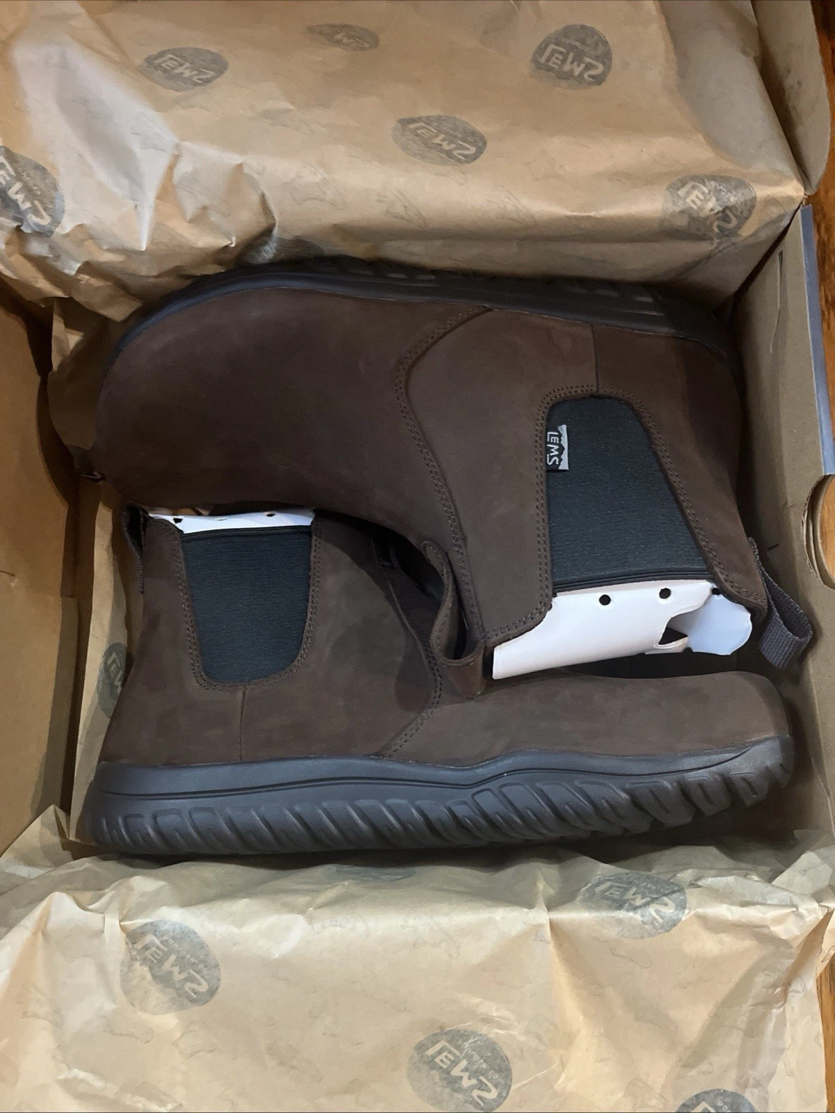 Lems Chelsea Boot Waterproof Espresso Size Men 11.5 / 13 Women 402-115M New