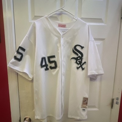 シカゴ・ホワイトソックス JORDAN 45 ユニフォーム Mitchell & Ness Chicago White Sox Michael Jordan #45 Authentic