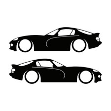 Set Of 2 Car Decal Stickers For Dodge Viper 2nd Gen Gts Coupe Set Of 2 Car Decal Stickers For Dodge Viper 2nd Gen Gts Coupe