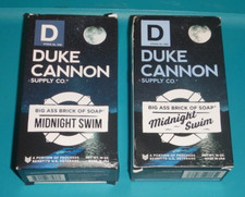 Duke Cannon Supply Co. soap Midnight Swim LOT OF 2