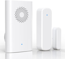 Wireless Door Sensor Chime, Door Open Alarm When Entry Business/Office/Store ...