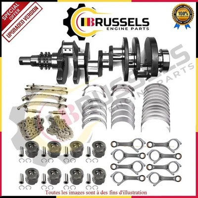 LAND ROVER 4.4 V8 448DT RANGE ROVER L322 L405 VILEBREQUIN KIT DE RECONSTRUCTION - Photo 1/4