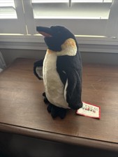 Vintage Plush EMPEROR PENGUIN Stuffed Animal - by Douglas Cuddle Toys