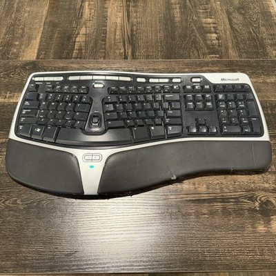 Microsoft Natural Wireless Ergonomic Keyboard 7000 WUG0619 Model 1118 NO DONGLE