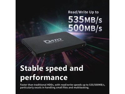 1TB SSD 2.5'' SATA III Internal Solid State Drive, 3D NAND, SLC Cache, Up to DATO