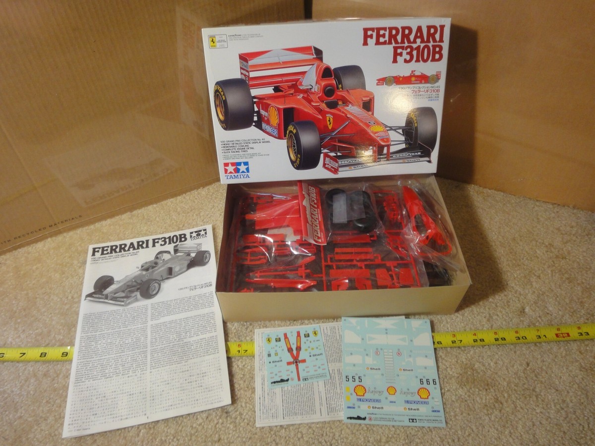 タミヤFerrari F310B 1/10スケール RC F1カー Vintage Tamiya Ferrari F310B Grand Prix, F1 race car 1/20 model