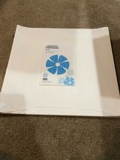 NIP CREATIVE MEMORIES WHITE REFILL PAGES AND PAGE PROTECTORS TRUE 12x12 16/pk