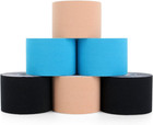 6 Rolls 5cm x 5m Kinesiology Tape KT Muscle Strain Injury Support Physio Sports
