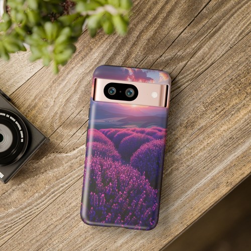 Purple Lavender Flowers Phone Case for iPhone, Samsung Galaxy, Pixel - 第 173/173 張圖片