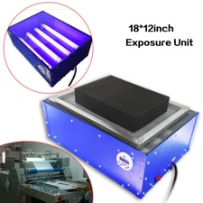 Screen Printing Exposure Unit 18"x12" Silk Screen Printing Machine UV Light 60W