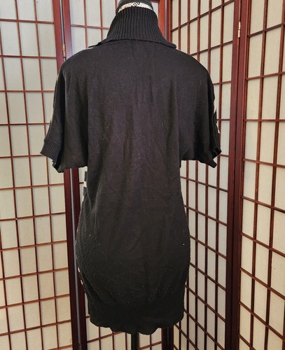 AGB turtleneck striped long sweater- size S - Picture 6 of 6