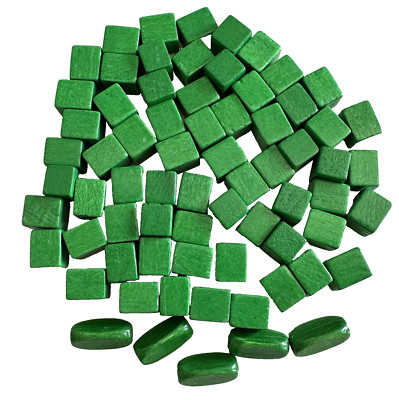Vintage 1963 Risk Board Game GREEN Wooden Cube Replacement Army Game ...