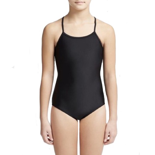 Capezio Body Bambina Con Canotta – Morbido Nylon/Spandex, Fodera Frontale, Per Danza E Stratificazione