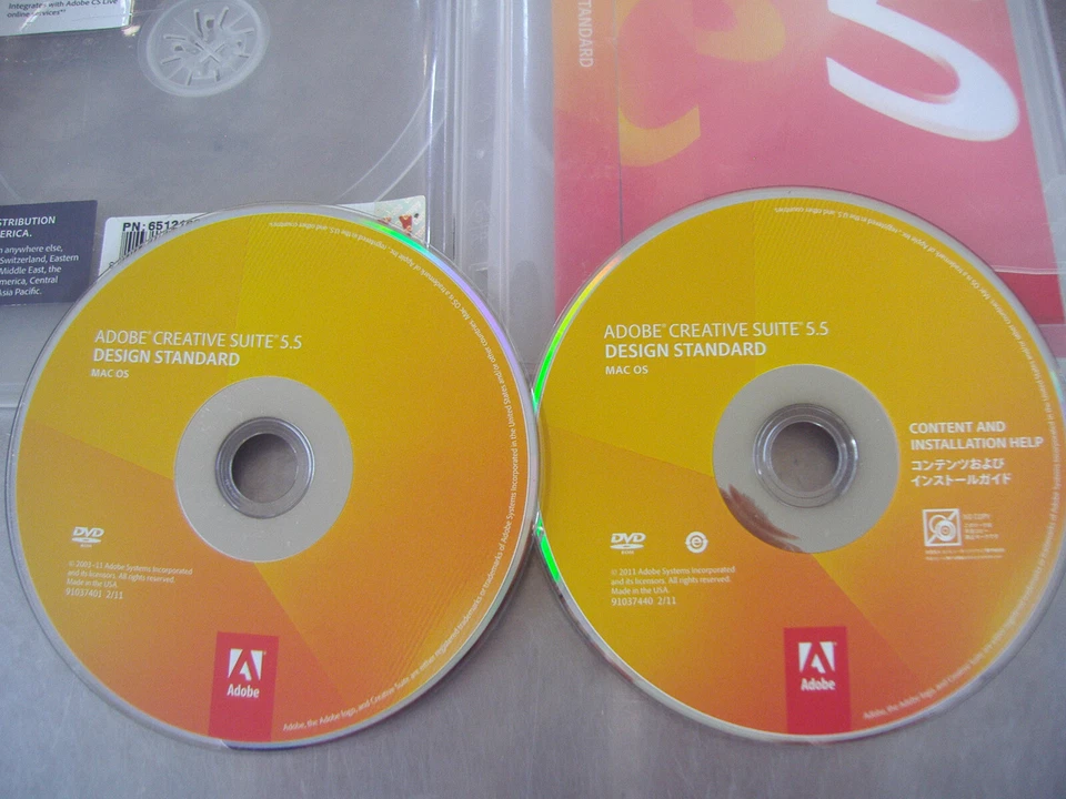 Adobe Creative Suite 5.5 CS5.5 Design Standard For MAC OS Full Retail DVD Vers. - Image 2 of 4